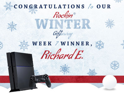 Congratulations to Richard E., our week 7 winner!